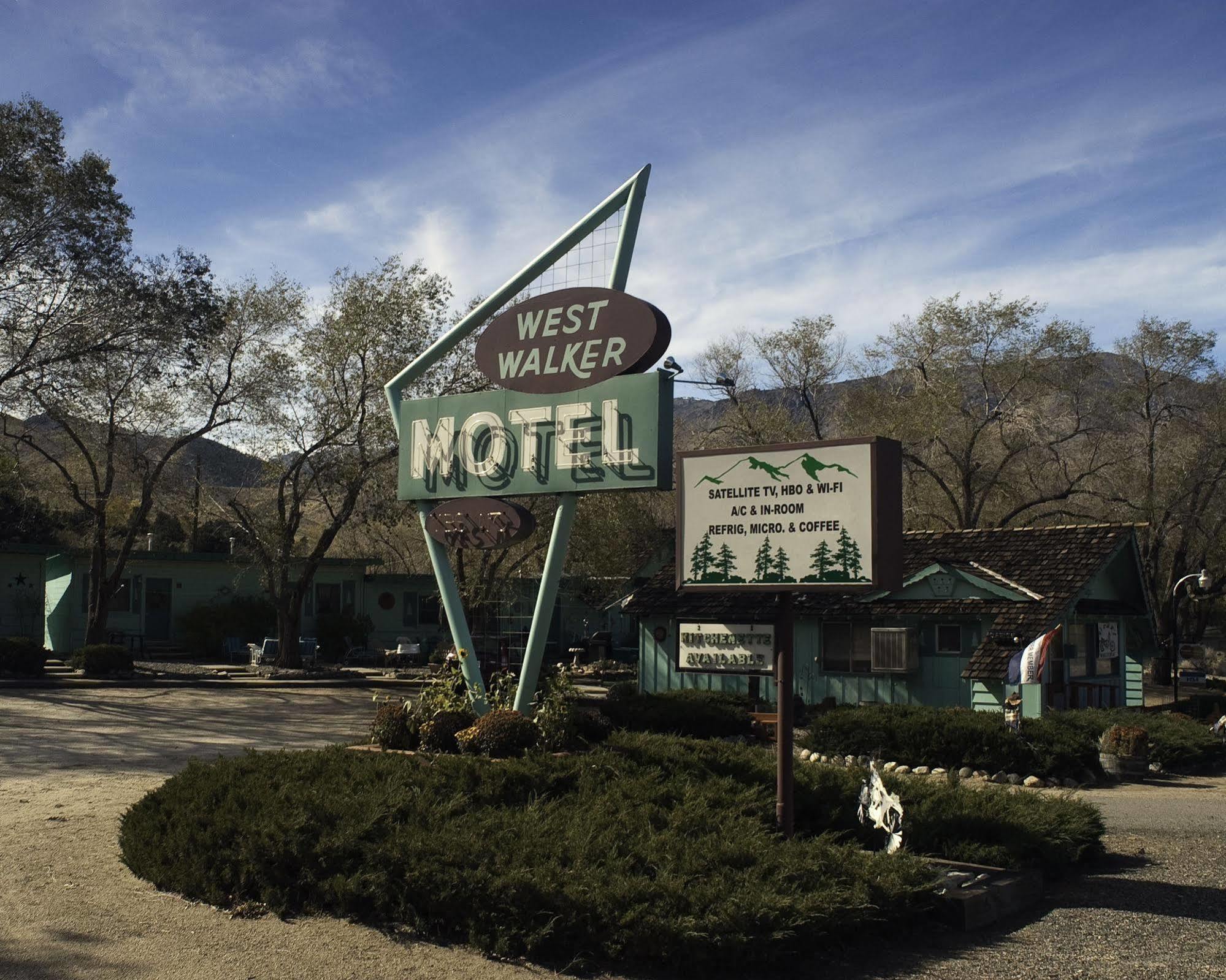 The Historic West Walker Motel Eksteriør billede